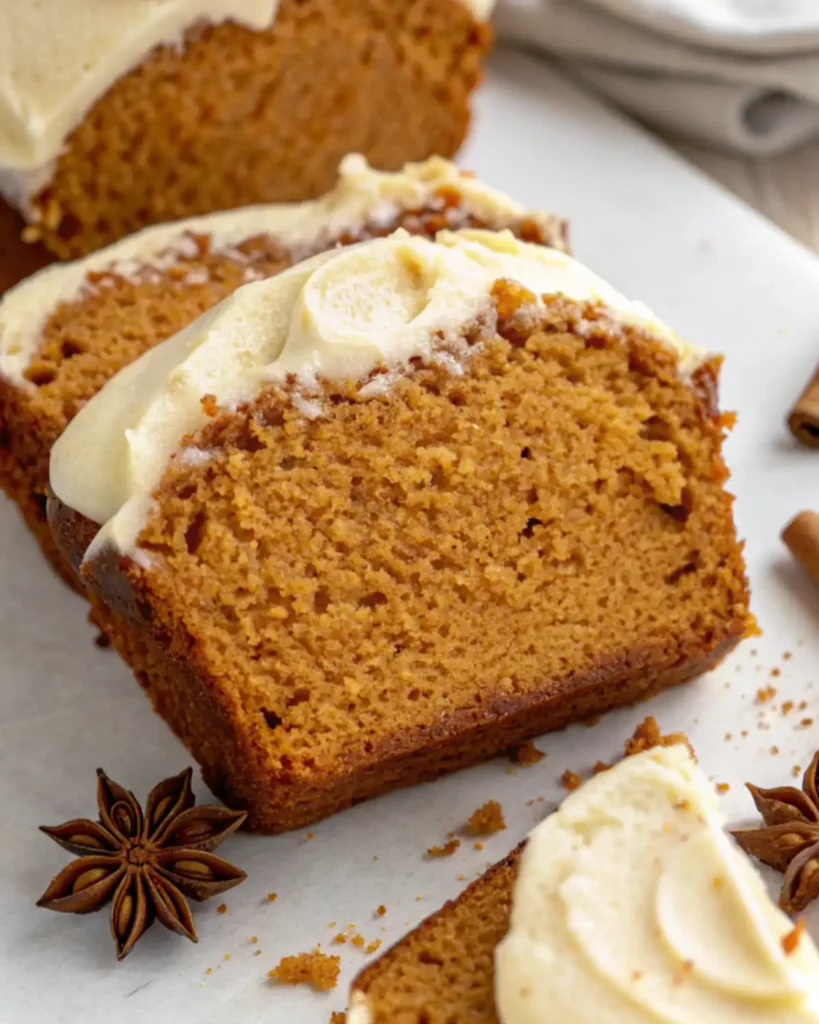 Slice of sweet potato bread