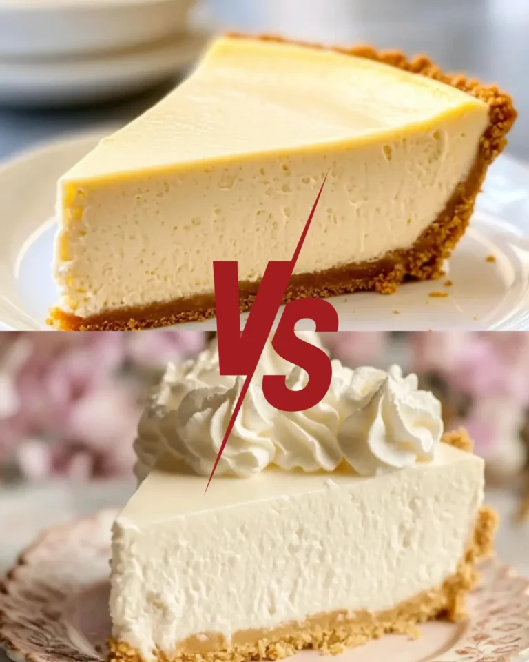 Baked vs Continental Cheesecake
