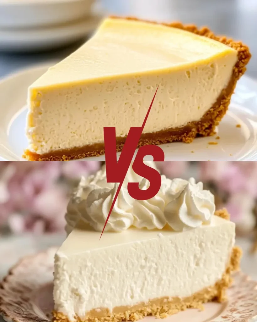 Baked vs Continental Cheesecake