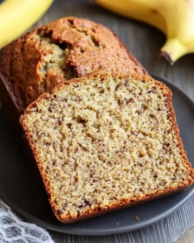Banana bread without baking soda