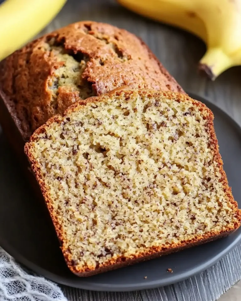 Banana bread without baking soda