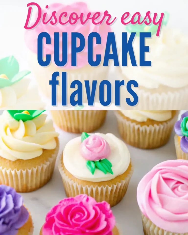 easy cupcake flavors