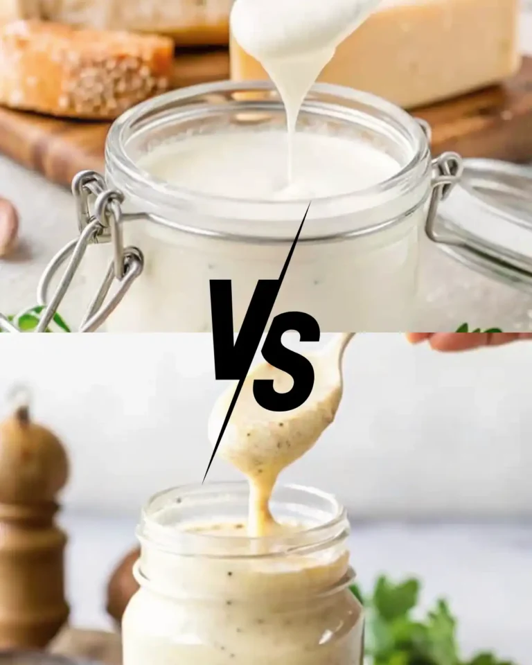 Garlic Parmesan Sauce vs Alfredo