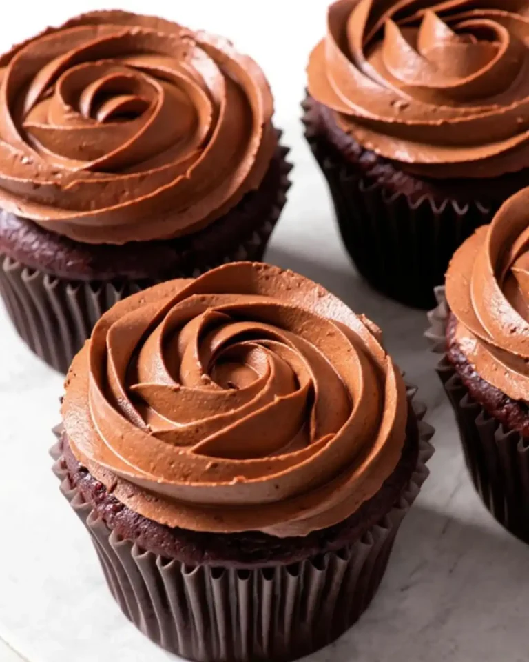 frosted gluten free chocolate cupcakes