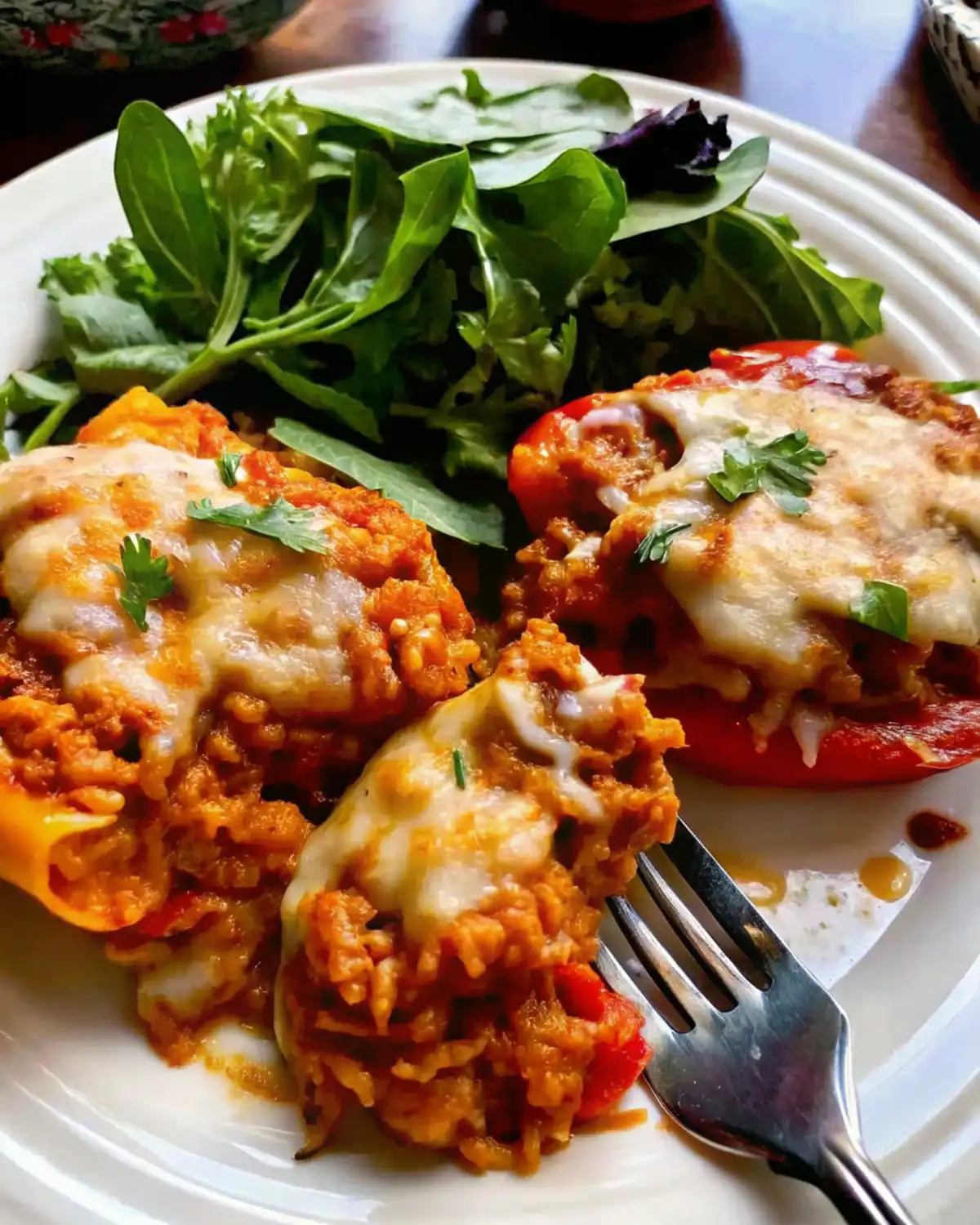 ground turkey stuffed peppers Ground turkey stuffed peppers with rice