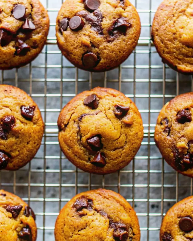 Pumpkin Chocolate Chip Muffins Pumpkin chocolate chip muffins